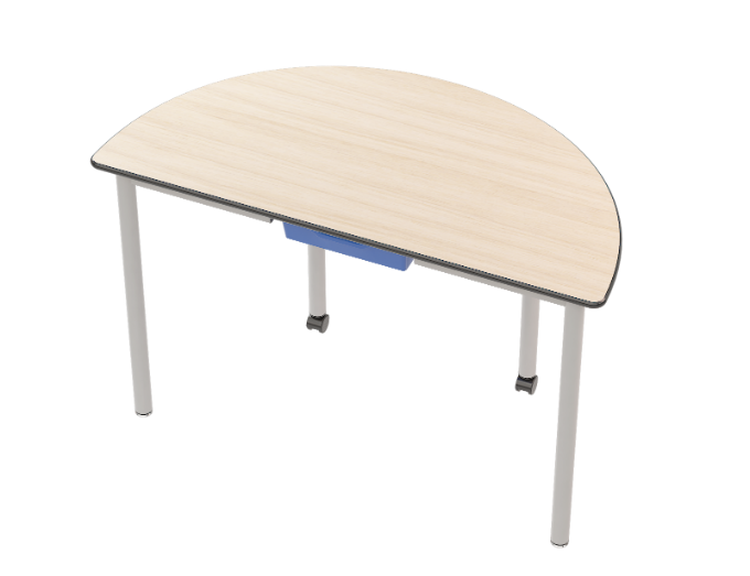 Flexus UI Table Half-Circle - Sand ASH