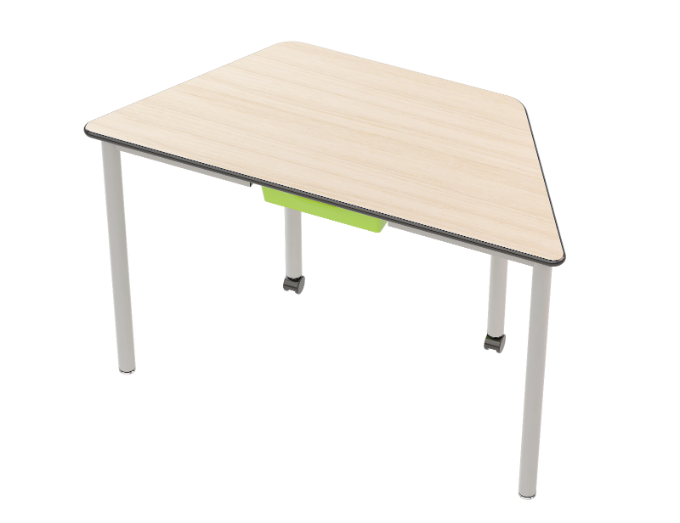 Flexus UI Table Trapezoidal - Sand ASH